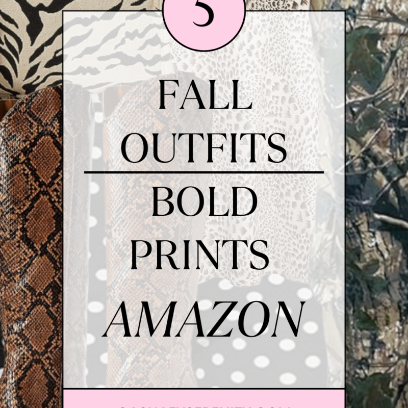 Top 5 Bold Prints: Fall Outfits