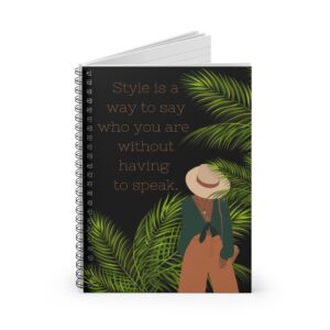 Don’t Be Shadey Spiral Notebook - Ruled Line